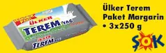 ÜLKER TEREM PAKET MARGARİN 3X250 G